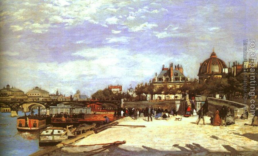 Pierre Auguste Renoir : The Pont des Arts, Paris